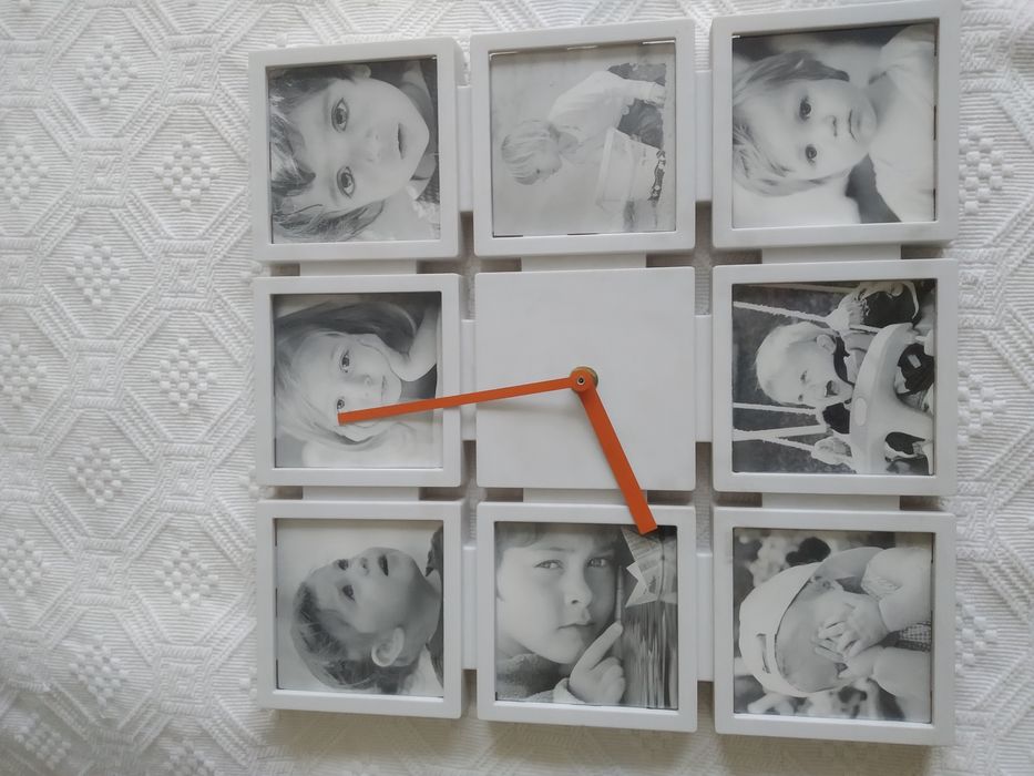 Ramki na zdjęcia z zegarem