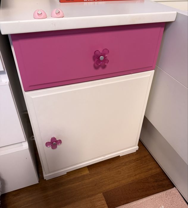 Szafka nocna Sośno Meble Vinci Roso