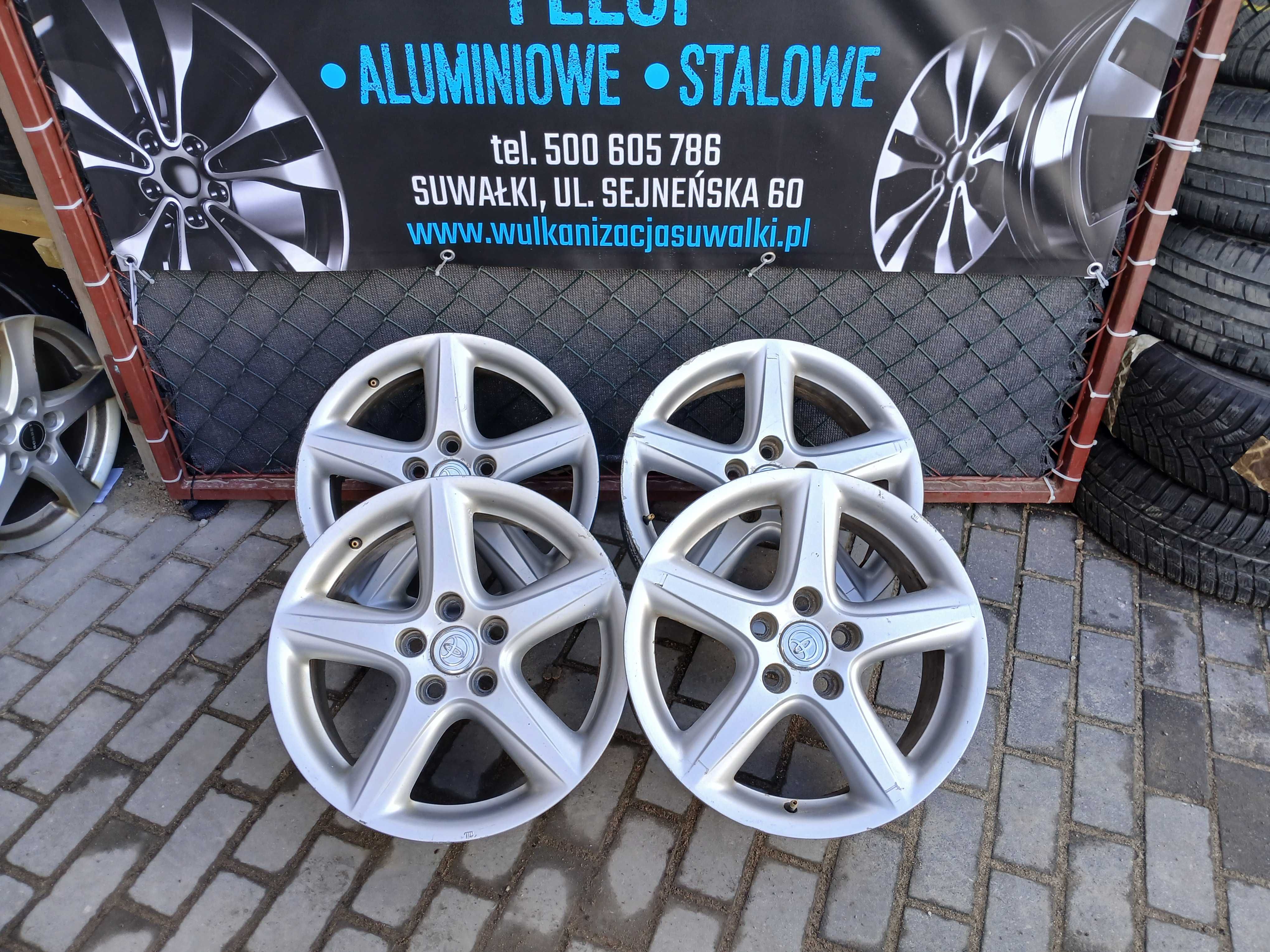 4x felgi alu 17 5x114,3 Toyota Auris Avensis 3 Camry C-hr Rav4 Corolla