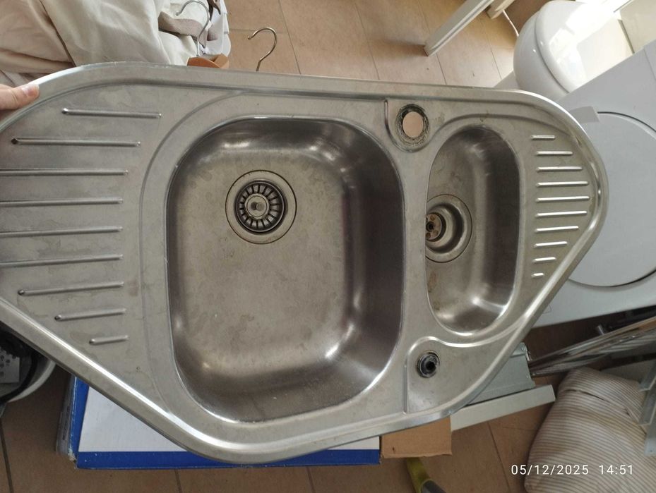 Lavatório de cozinha INOX