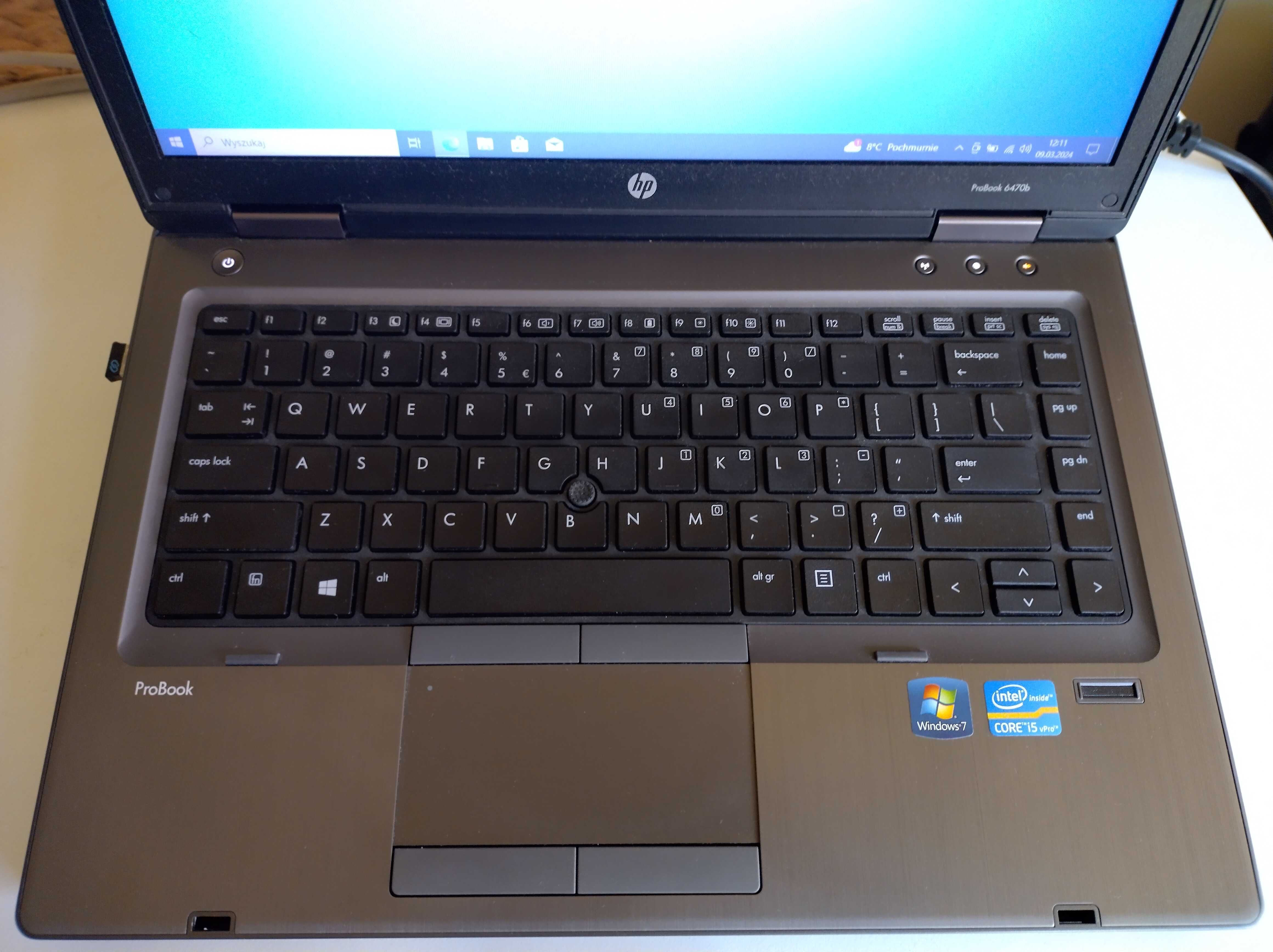 laptop HP 6470b i5-3320M 8GB RAM + LCD 21'' Belinea