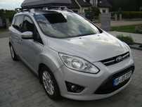 Ford Grand C-MAX Hak Bluetooth Automatyczna Klimatyzacja Bagażnik Dachowy 7 Miejsc FV