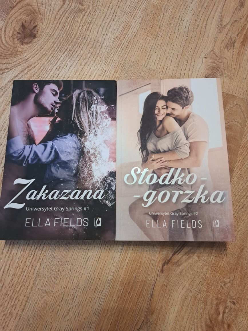 Zakazana i słodko gorzka Ella Fields romans