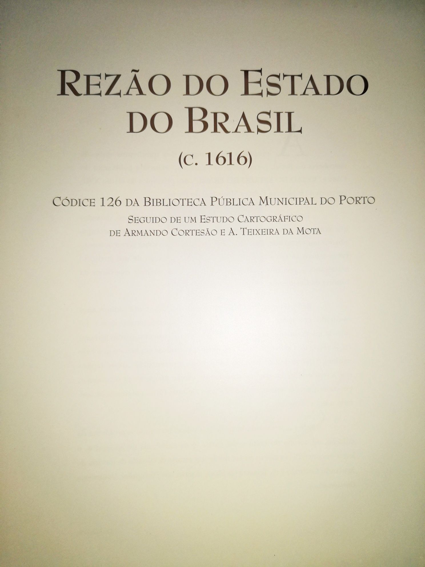 Rezão do estado do Brasil - História do Brasil - NOVO