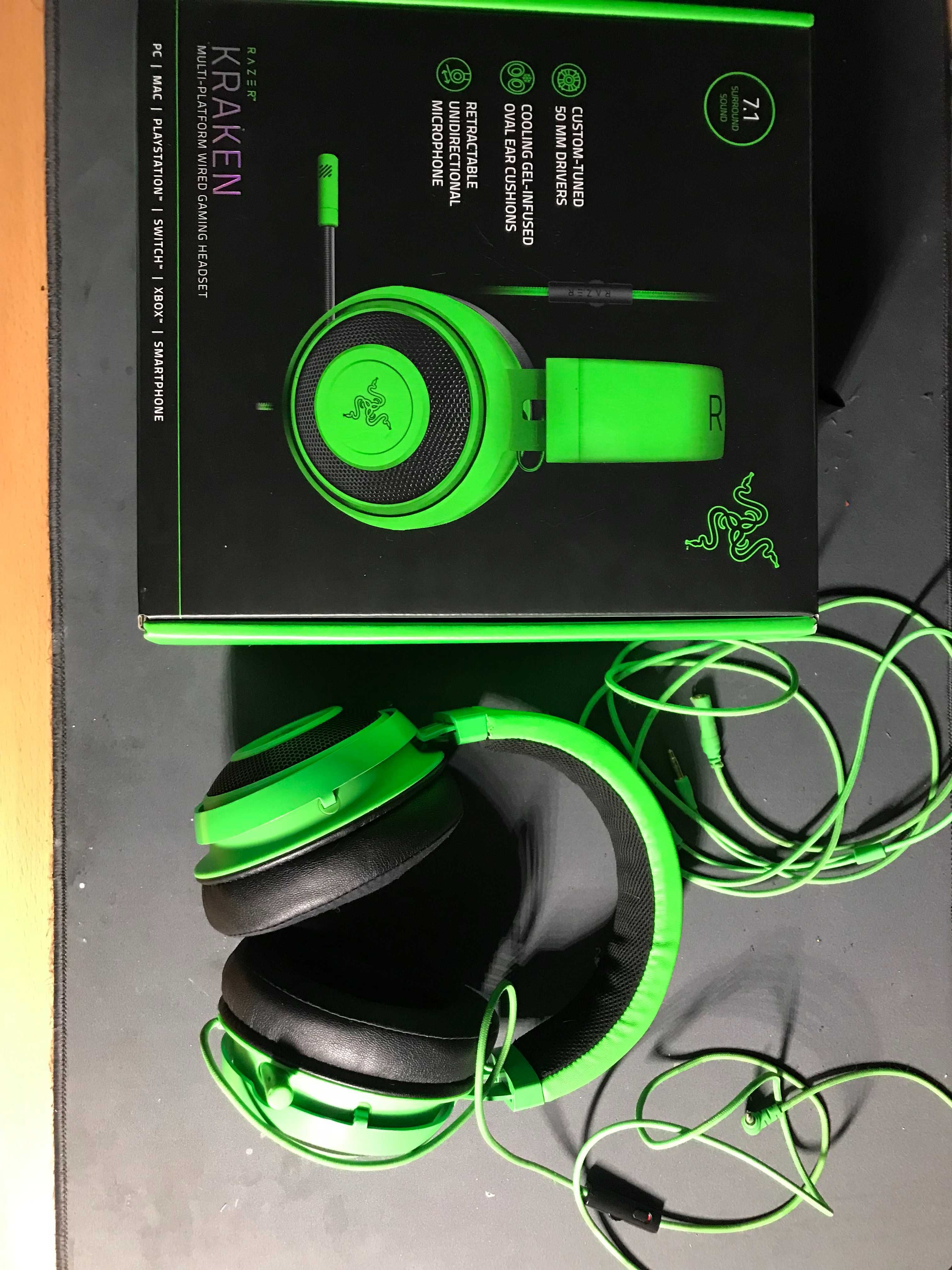 Razer Kraken Multi Platform Green (Наушники с микрофоном)