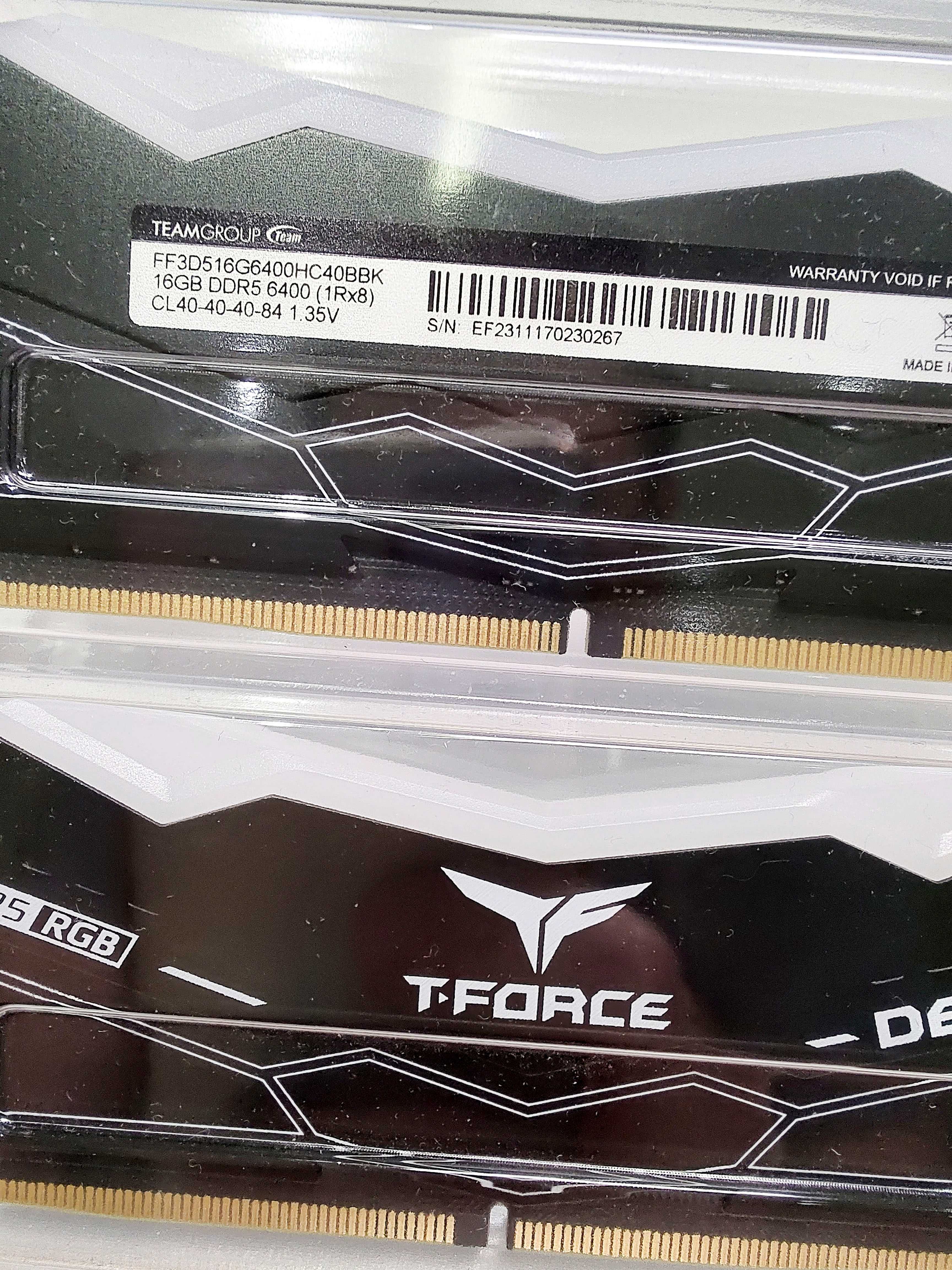 Оперативная память TeamGroup T-Force Delta DDR5 6400 32GB 2x16GB CL40