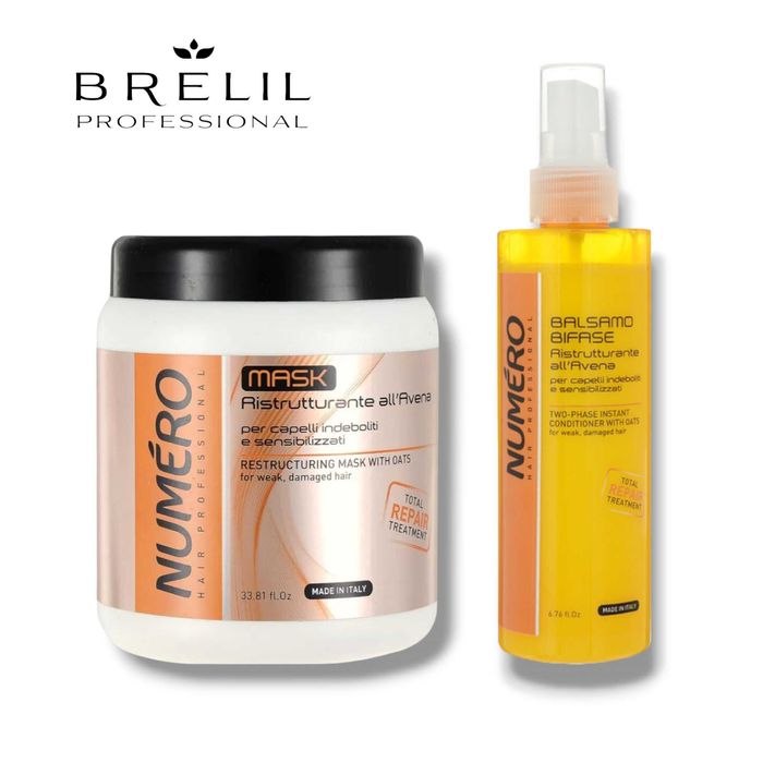 Brelil Numero Маска / Двофазний бальзам спрей-кондиціонер
