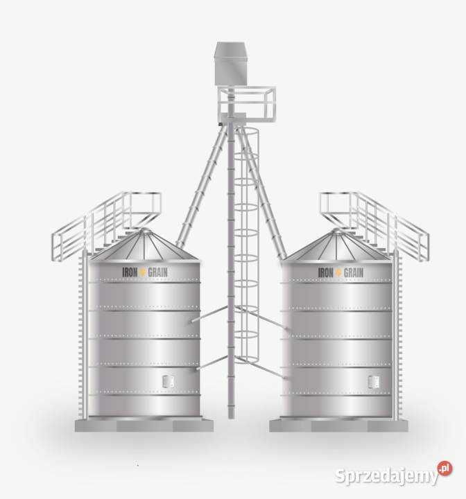 Silos płaskodenny nowy Silosy płaskodenne Polski Producent 10T - 2000T