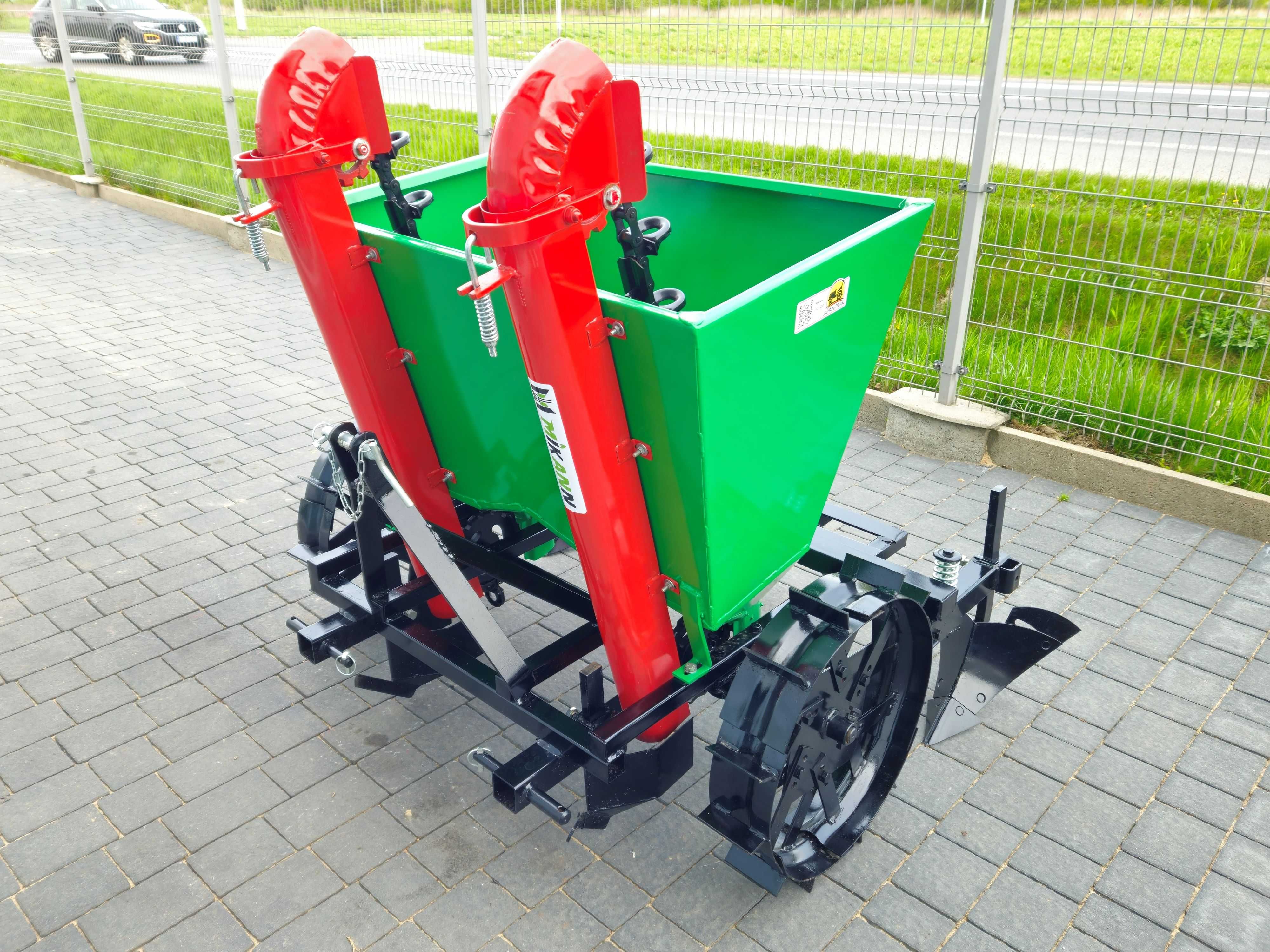 Sadzarka do ziemniaków 2-rzędowa, MIKANN, JAPAN TRAK