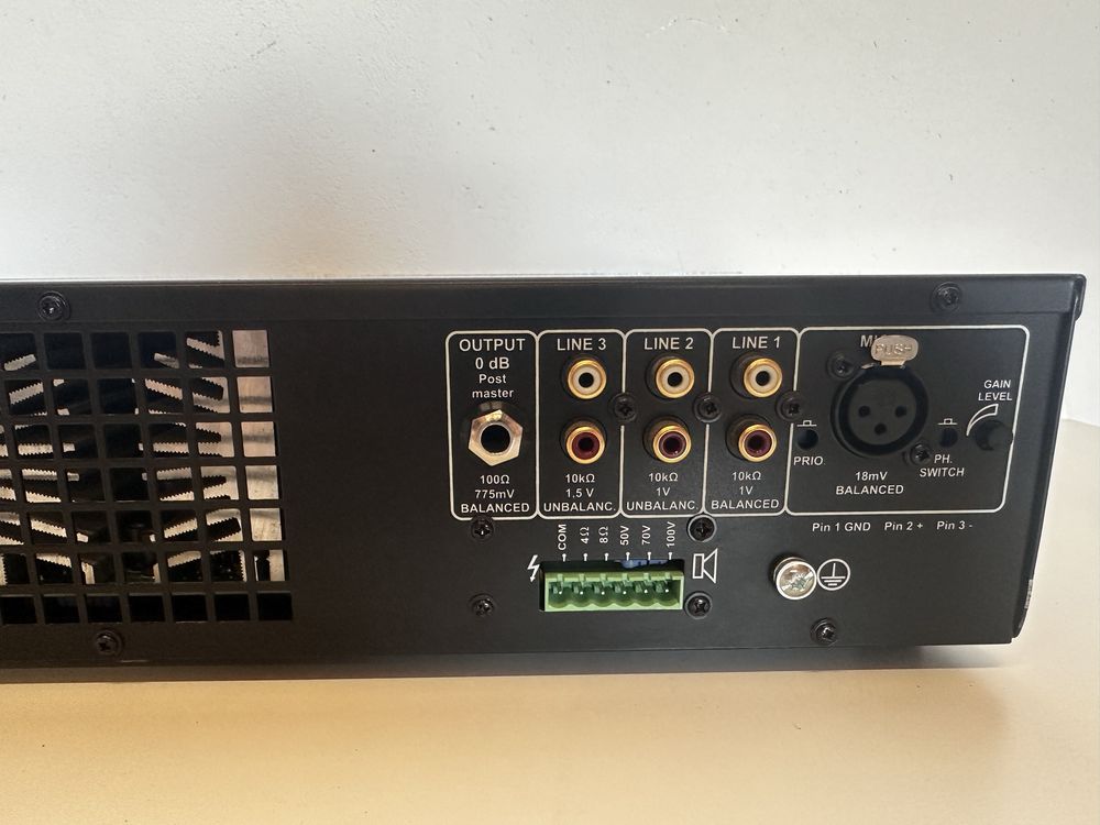 AudioArt AWMZ/400W – wzmacniacz 400 W, instalacja 100 V