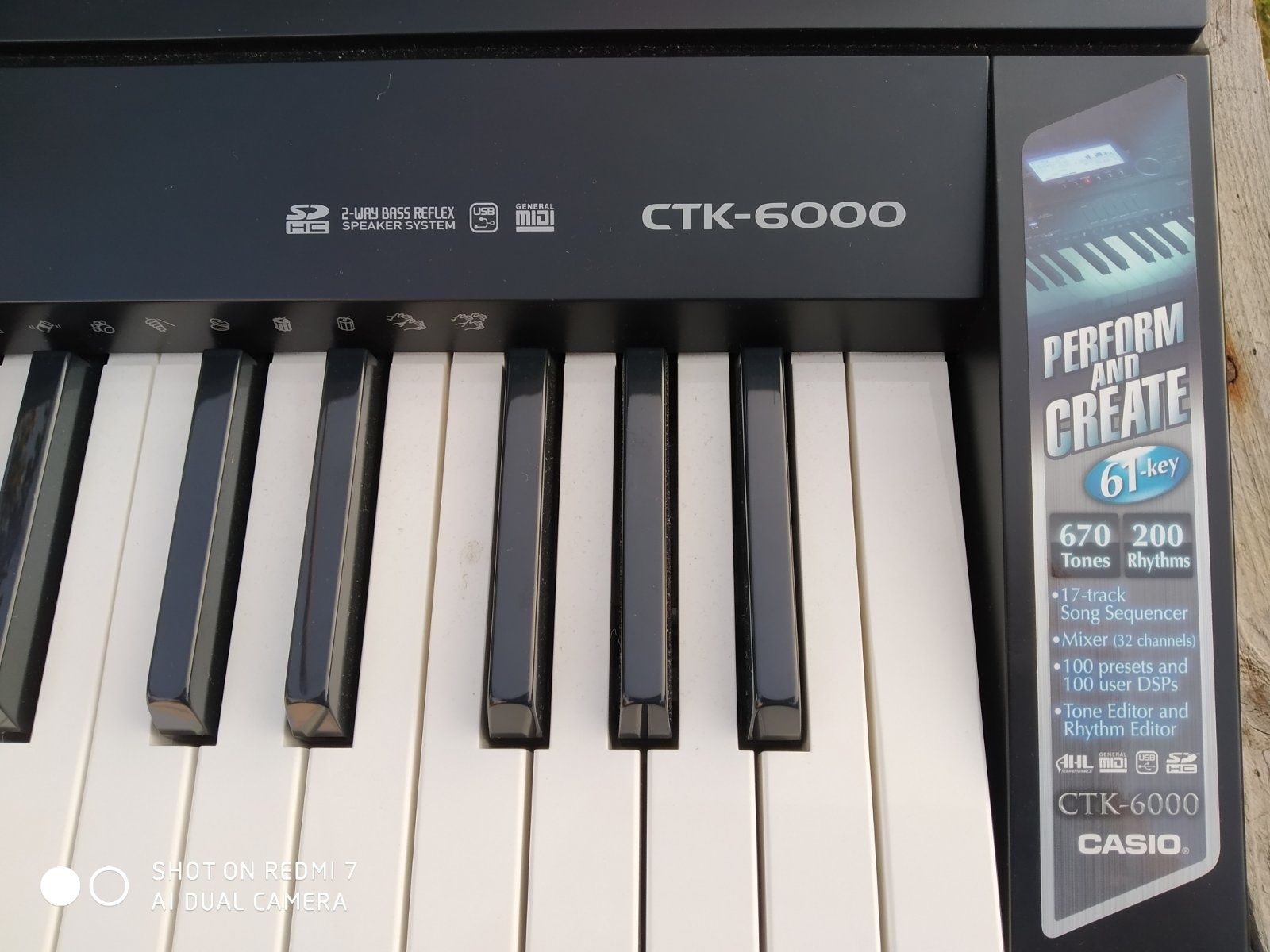 Синтезатор Casio ctk-6000