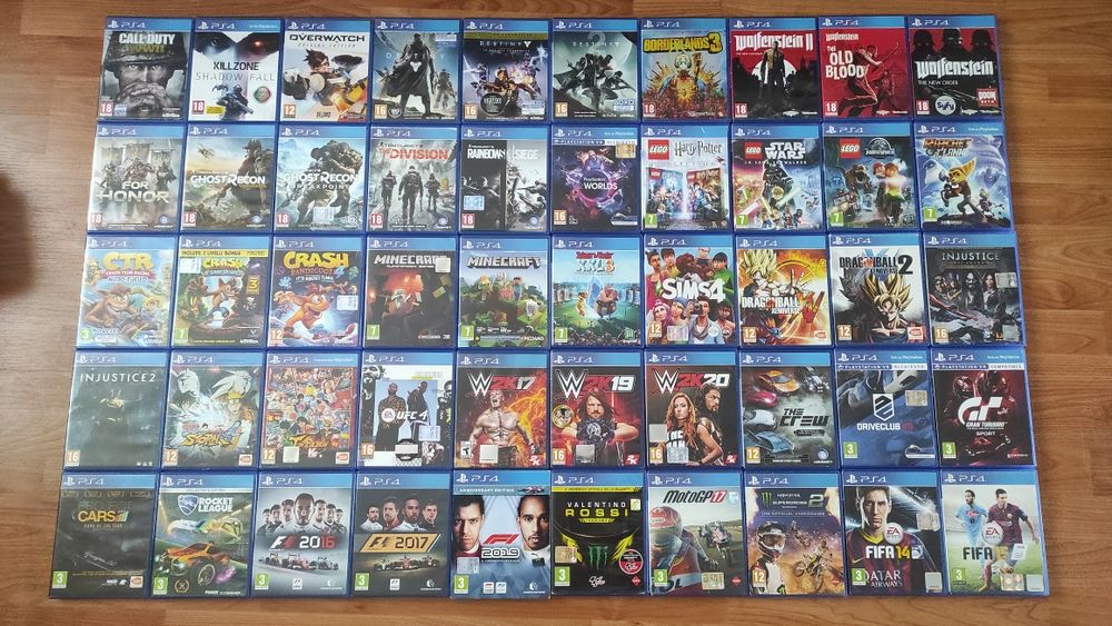 Jogos PlayStation 4, switch e Xbox One