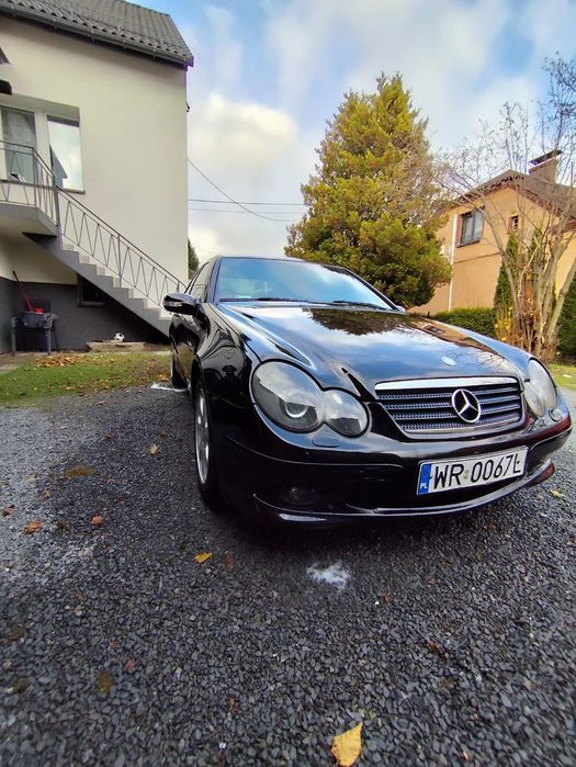 Mercedes-Benz Klasa C Mercedes C Klasa w203 2.2CDI  coupe pakiet AMG