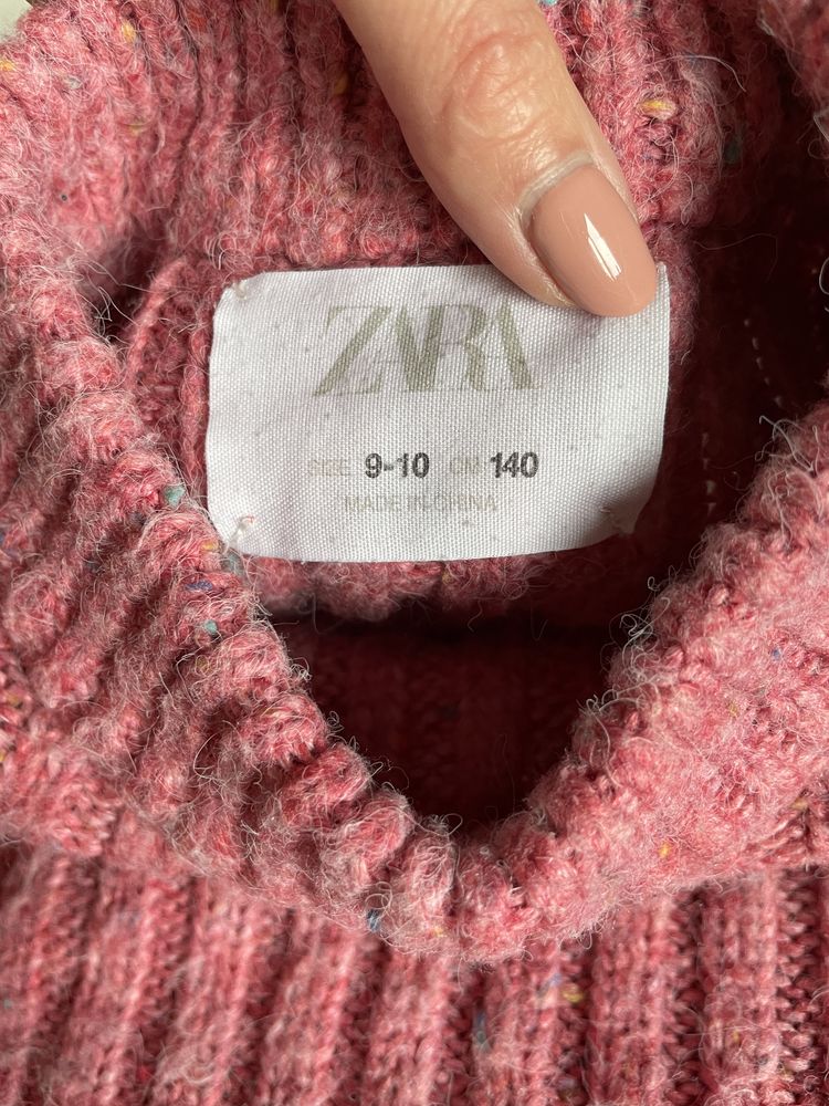 Sweter+ szalik, Zara, r. 140