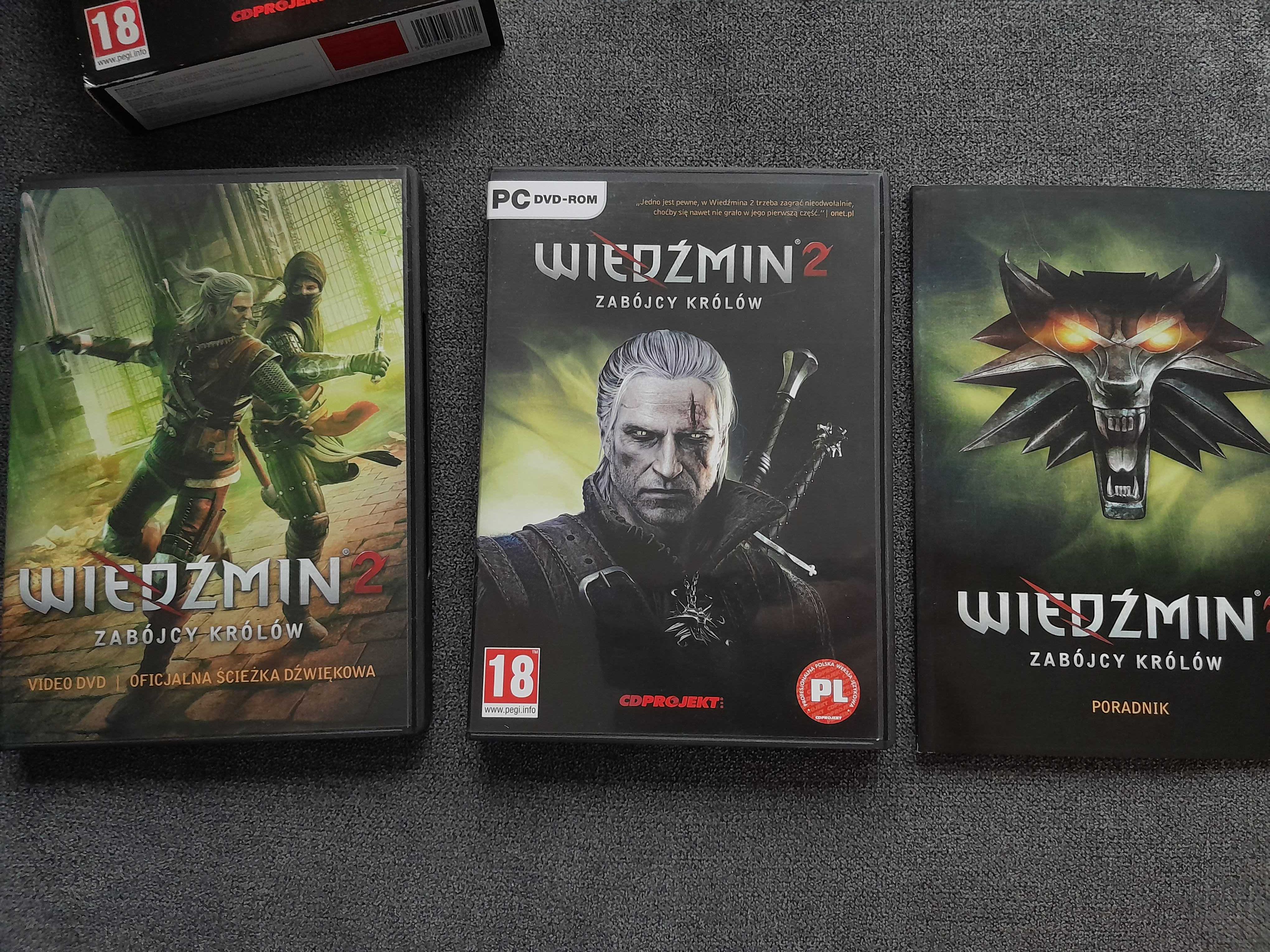 WIEDŹMIN 2 II zabójcy królów PC DVD-ROM