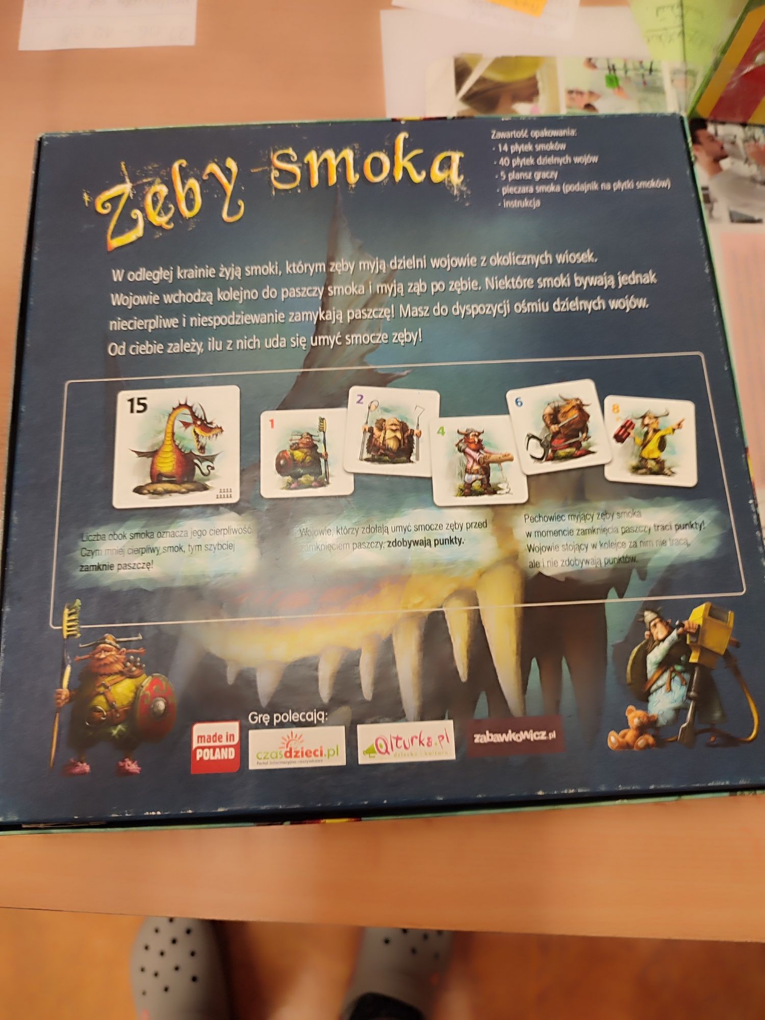 Gra planszowa Zęby smoka