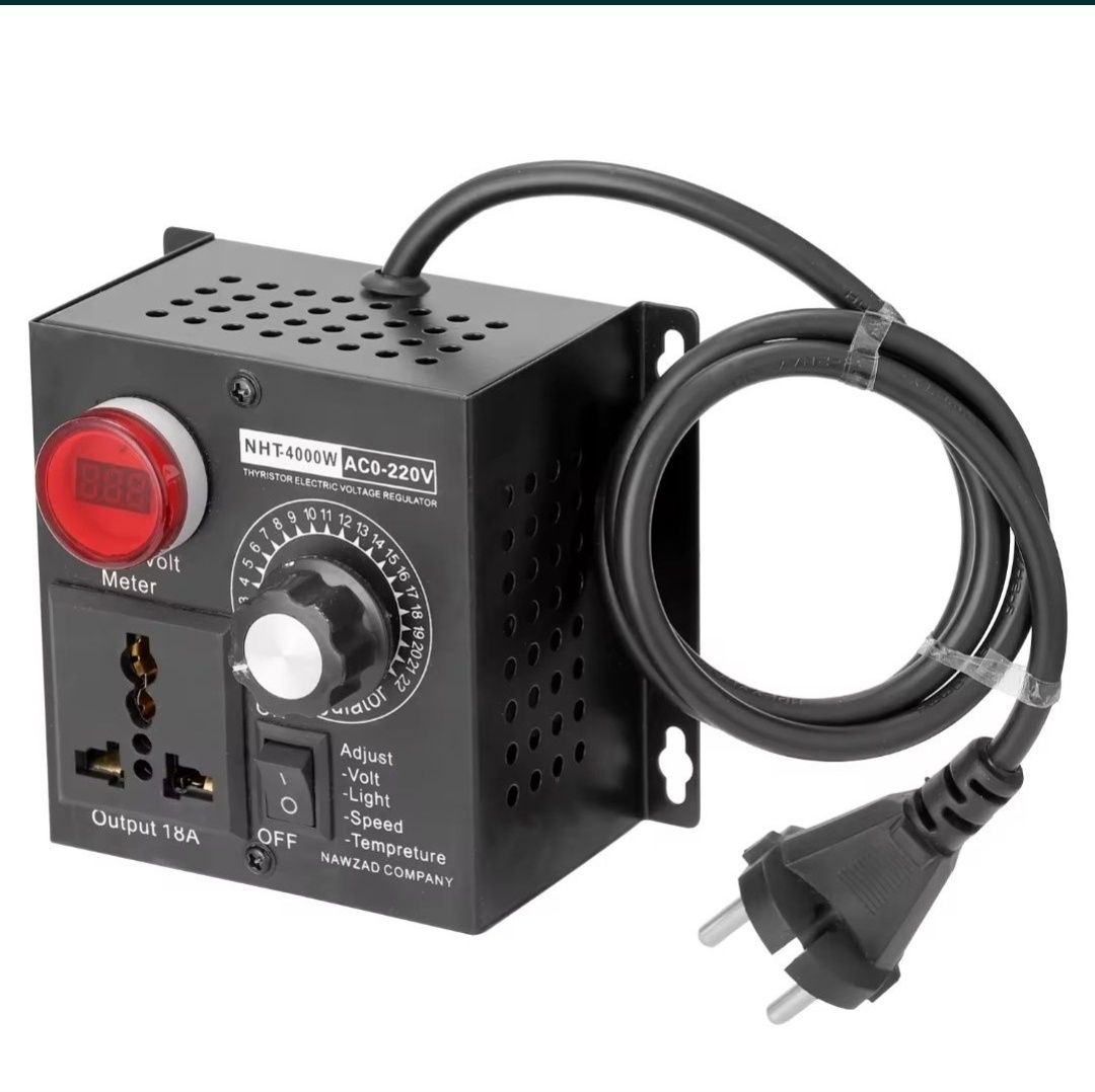 Regulator obrotów napięcia 230Volt 4000Wat Max wyświetlacz LED