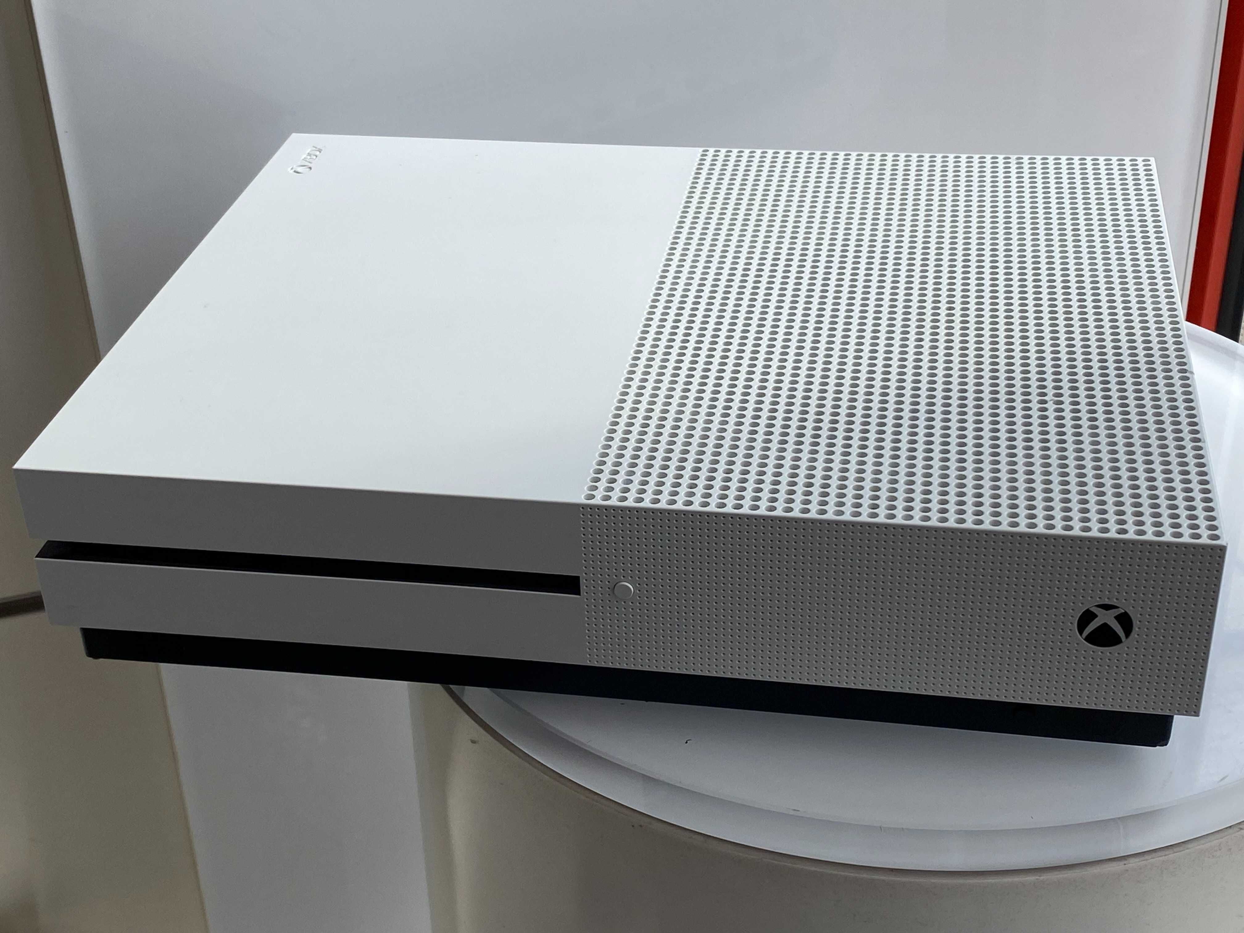 GWARANCJA Microsoft XBOX One S 1000GB Komplet Biała Sklep