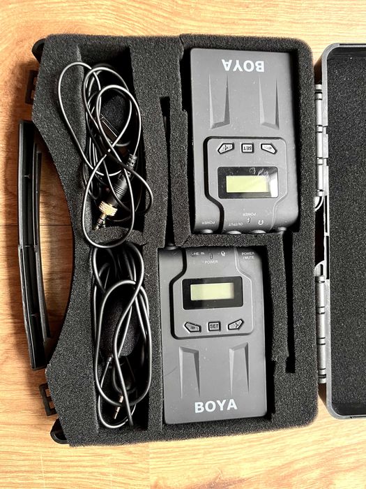 Boya BY-WM6S zestaw mikrofonów krawatowych bezprzewodowych