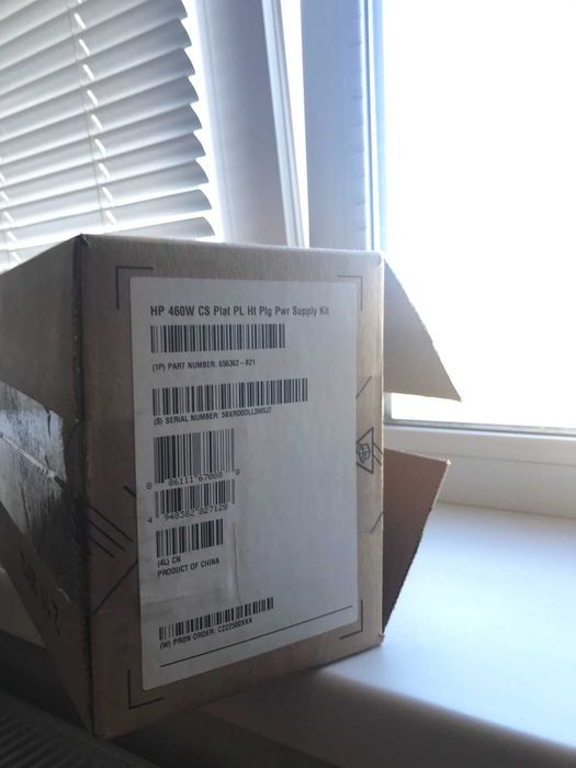 Блок живлення для серверу Hewlett Packard Gen8 460W 656362-B21