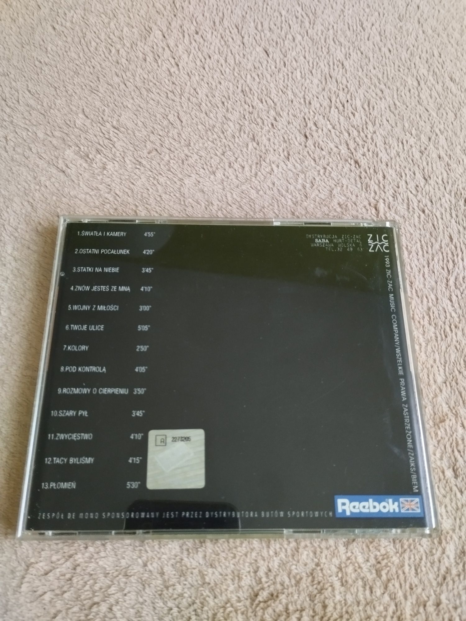 De Mono Stop CD 1993