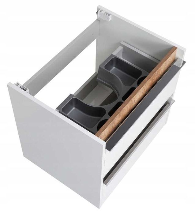 Szafka FENIX 60 cm biała z umywalką ASUS 60