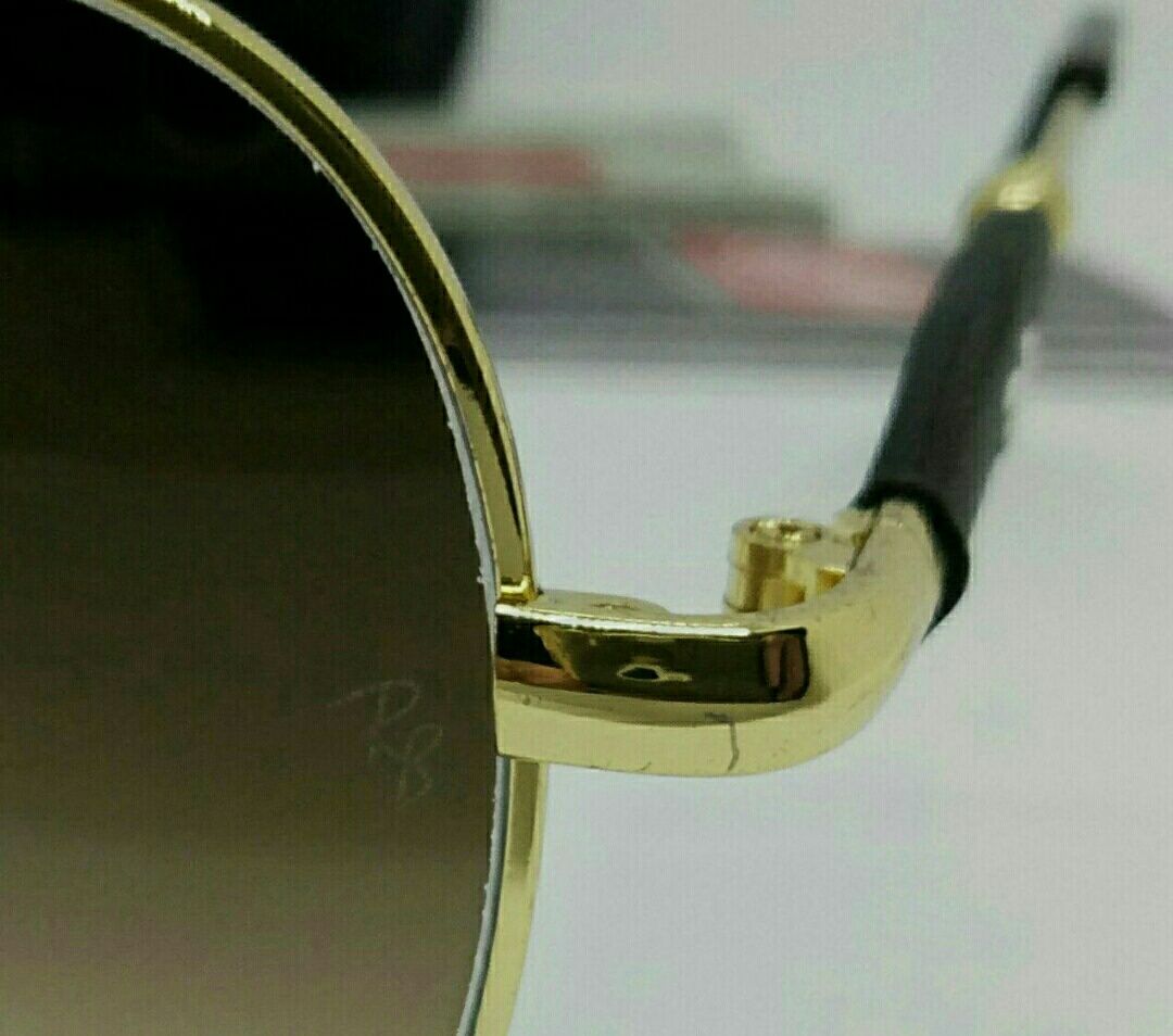 Ray Ban 3516 очки капли мужские коричневый градиент линзы стекло