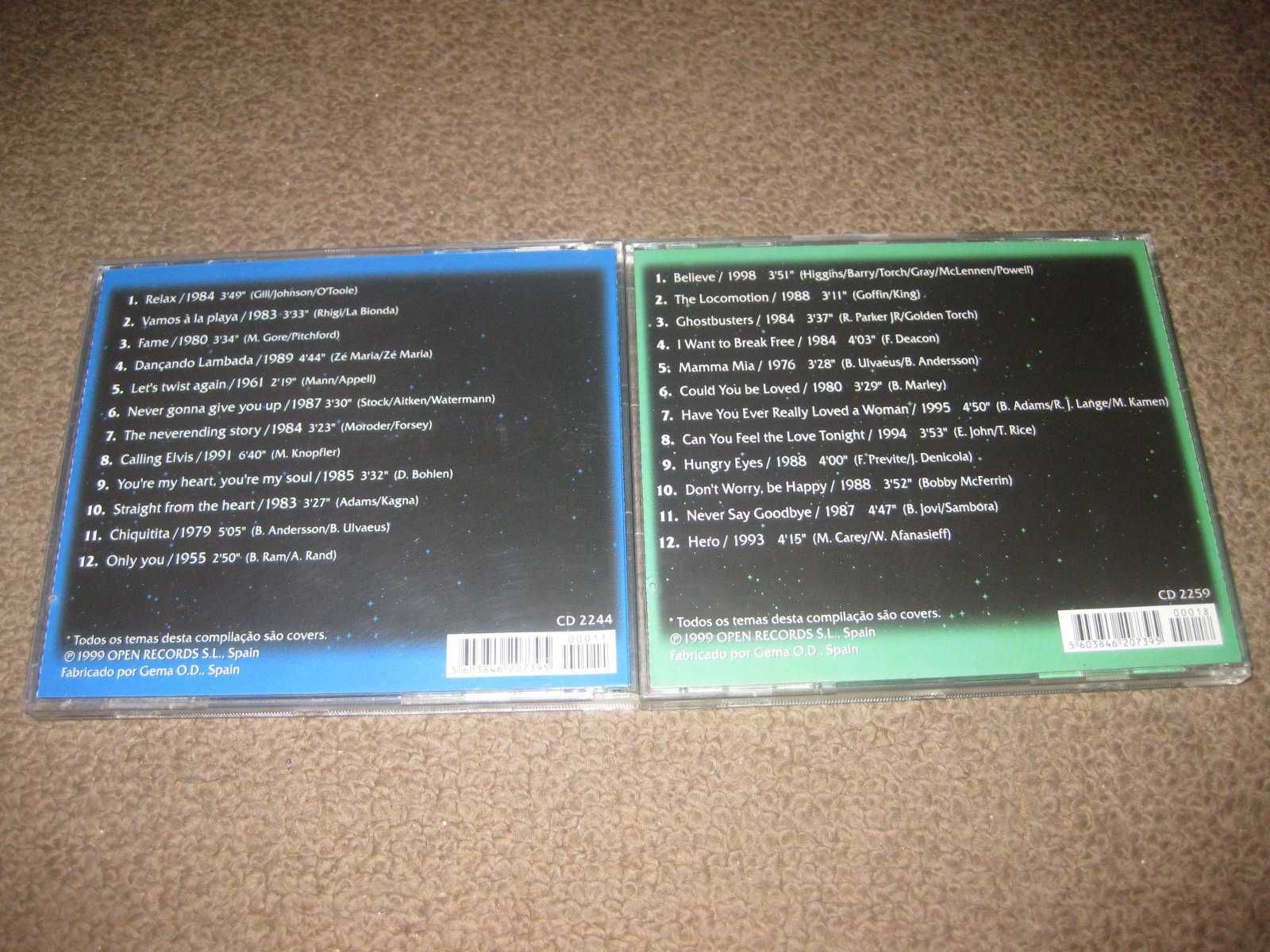 2 CDs das Coletâneas "Os Maiores Êxitos do Século XX" Portes Grátis!