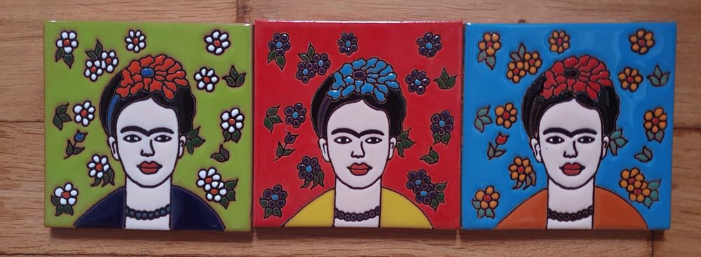 Kafelki Frida ceramiczne kafel dekor ręcznie robione hand made