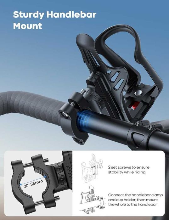 Uchwyt na butelkę do roweru