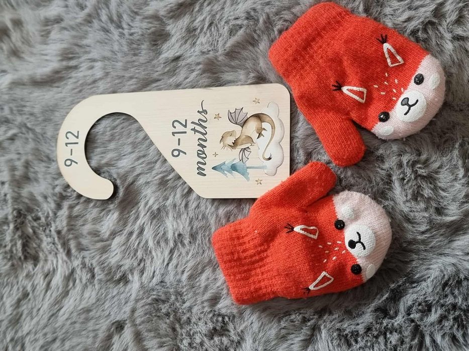 Rękawiczki liski.Jesień zima ochrona przed zimnem