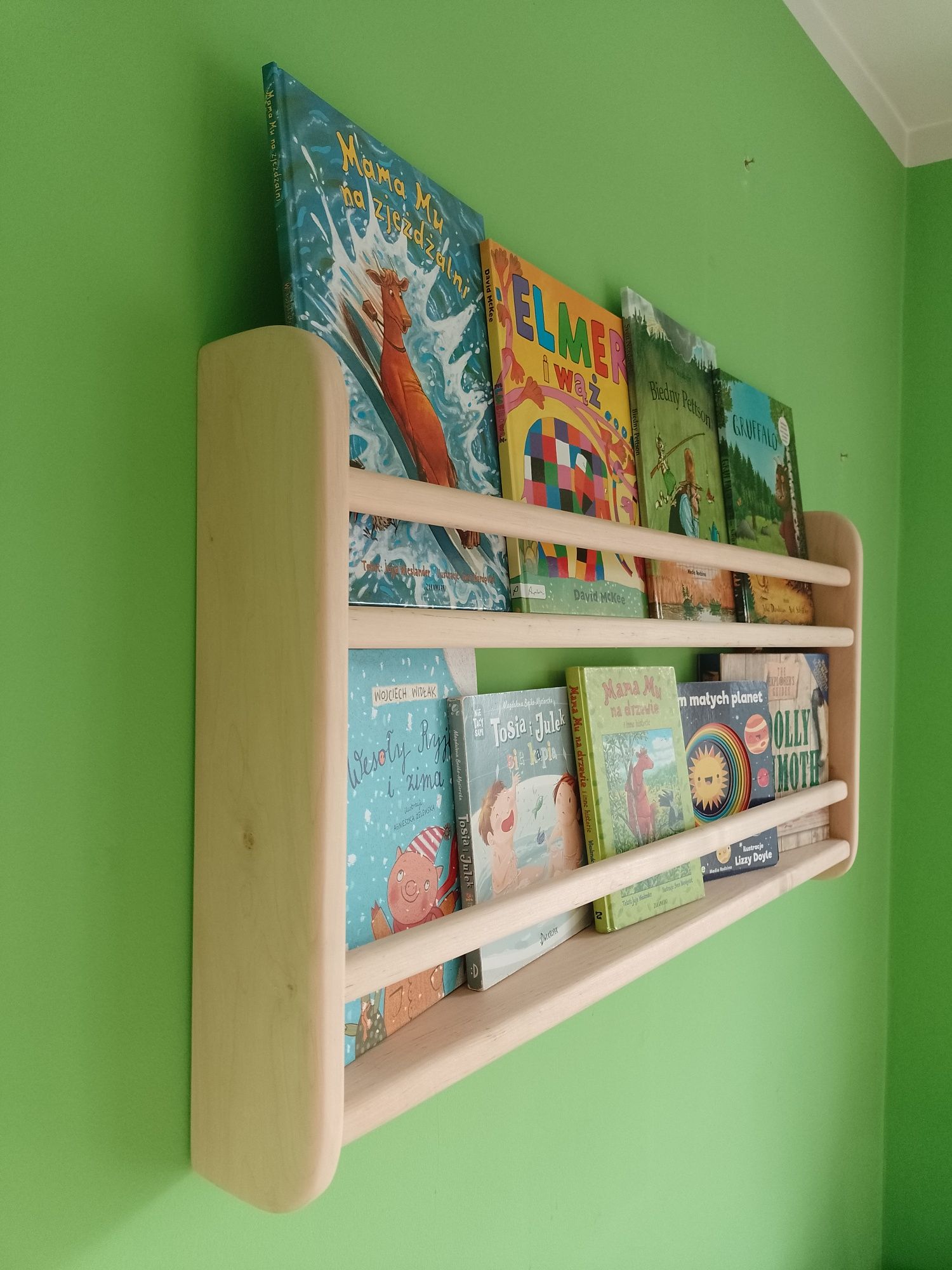 Półka dla dzieci montessori