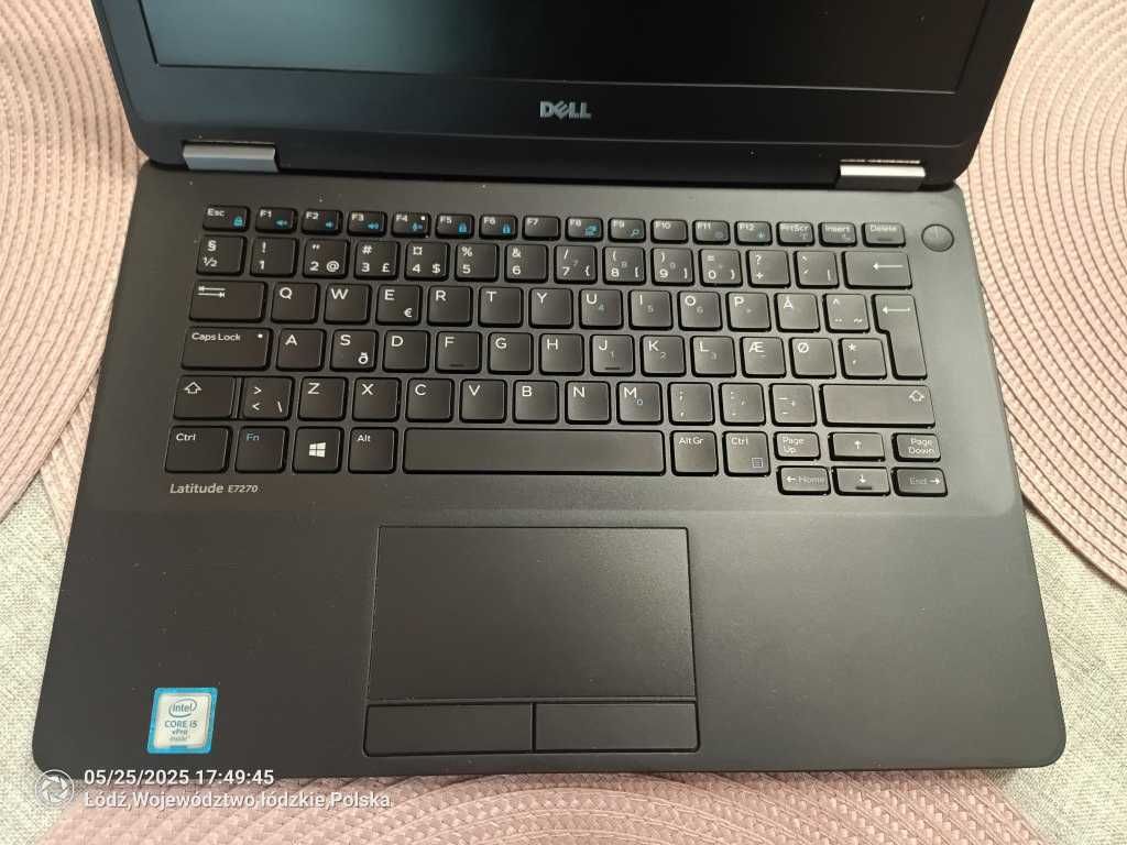 Dell Latitude E7270  32GB ssd 256GB LTE 12,5" I5-6300U