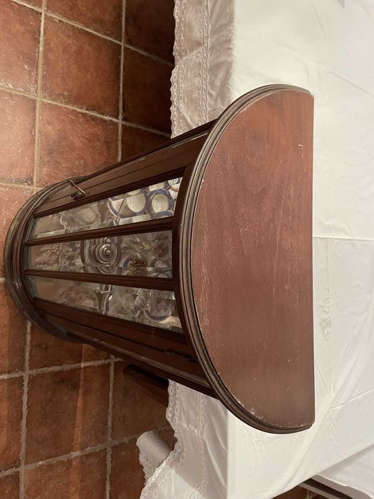 Móvel Vitrine Meia Lua 100 x 58