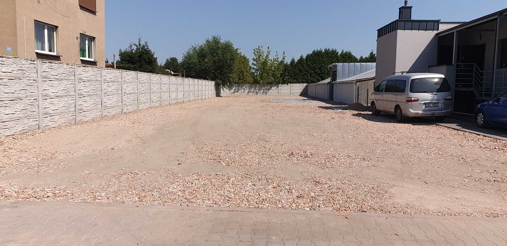 wynajmę hale 380 m2 brama wjazdowa 3x3 m + dodatkowo działka 730m2