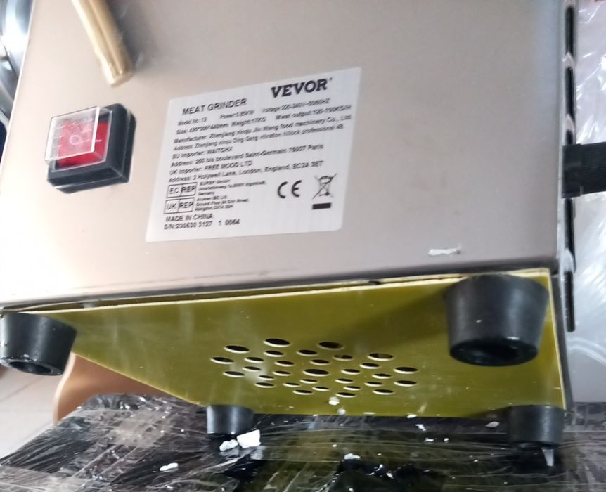 Maszynka do mielenia mięsa typu "Wilk"