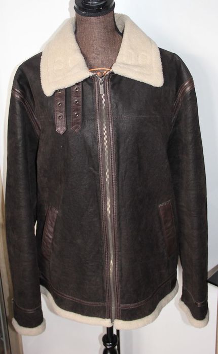 OCHNIK kożuch kożuszek męski kurtka skóra skórzaną xl