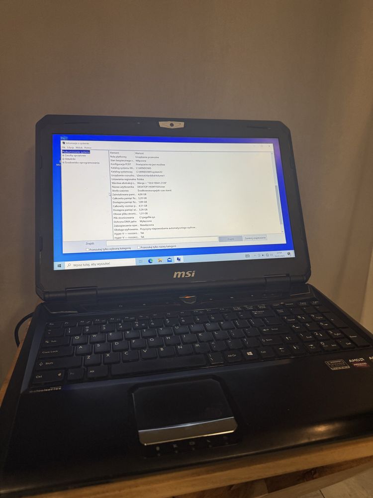 Laptop MSI Gx60 3CC Destroyer
