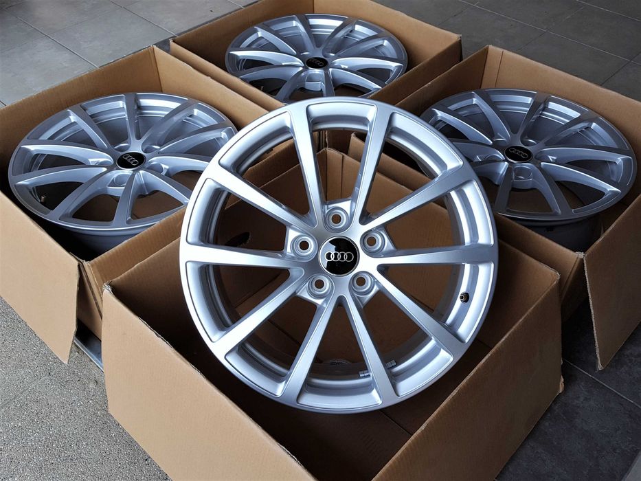 Alufelgi 17 5x112 Audi A4 A5 A6 A7 A8 Q3 Q5 4K0 jak Nowe ! 470#