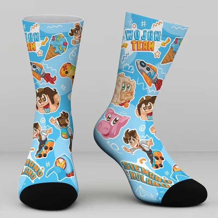 Nowe Skarpetki Wojan z Inspirującym Wzorem