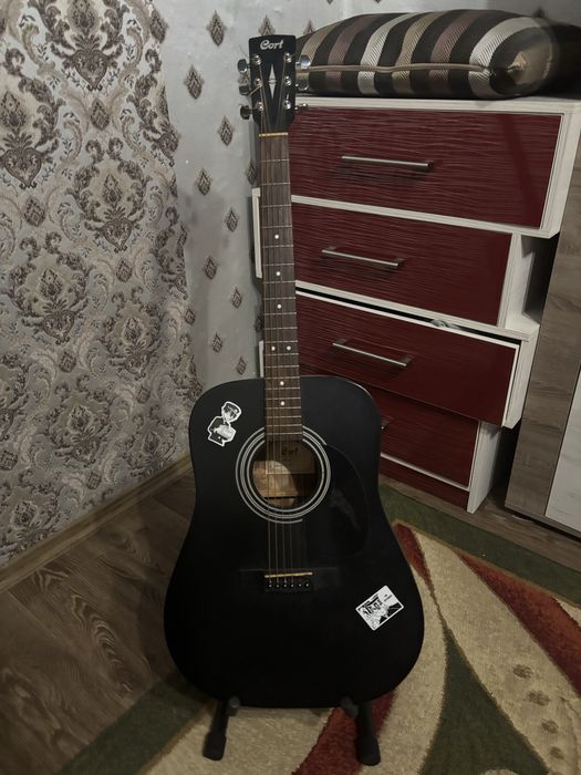 Гітара Cort ad810 black satin