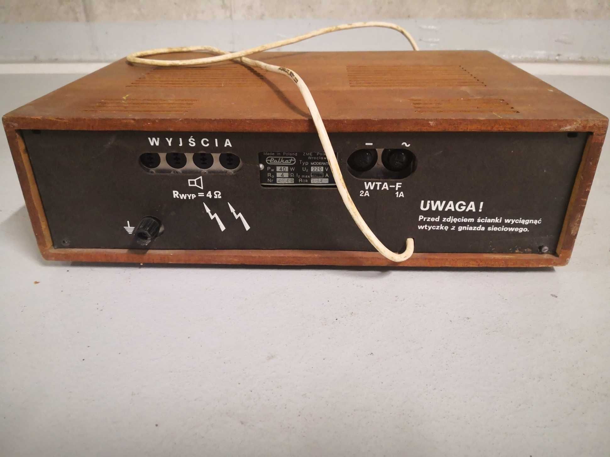 WZMACNIACZ Polkat Moderato 302 retro audio UNIKAT