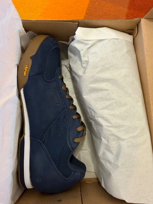 buty rowerowe SPD Giro Rumble VR niebieskie