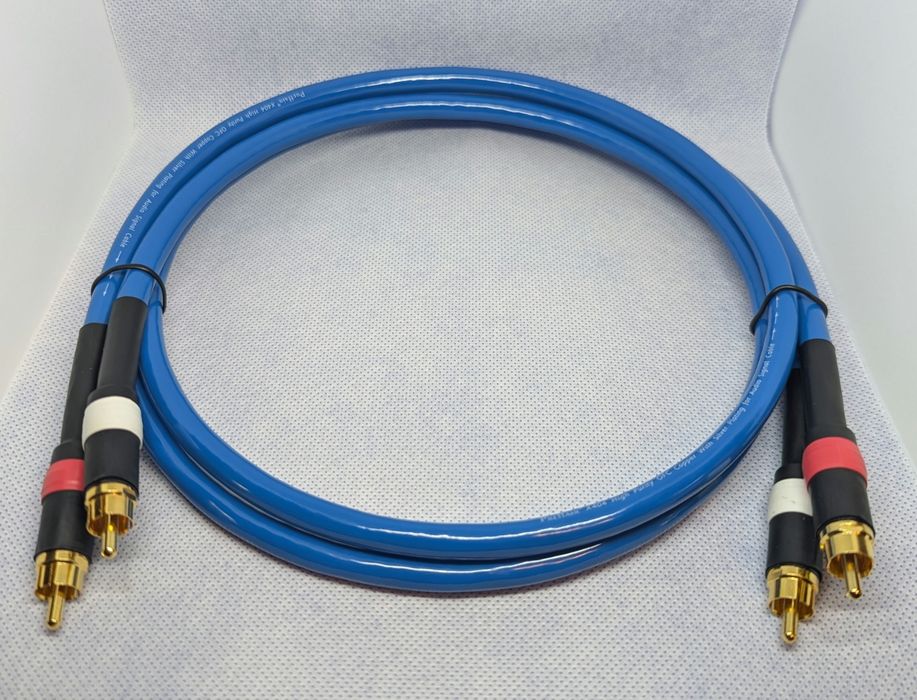 Межблочный кабель Preffair X404 серебро REAN RCA Міжблоковий кабель
