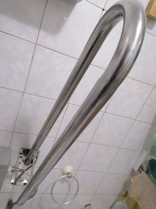 2 Apoios de braço(inox) idosos para desocupar