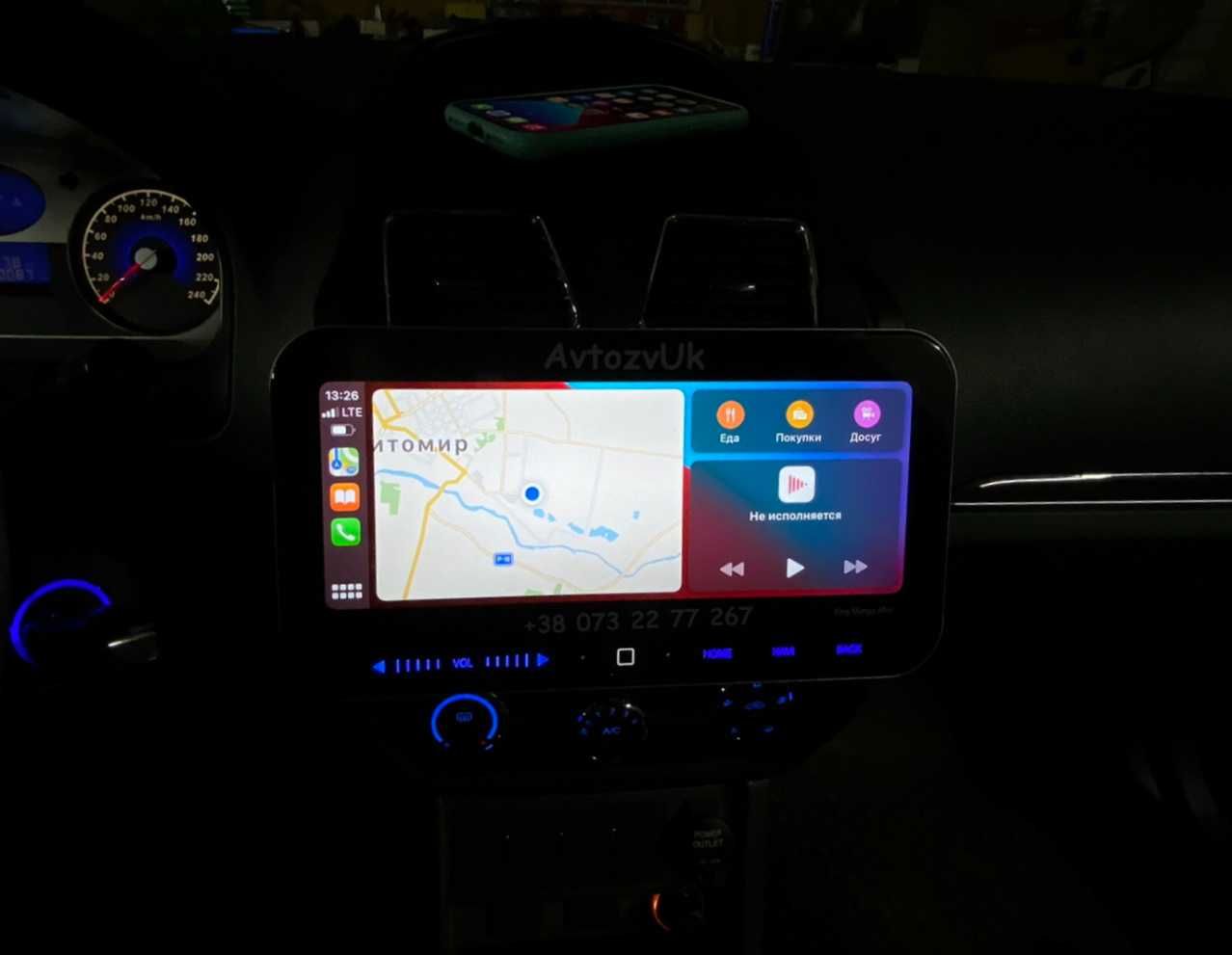 Магнитола GEELY Emgrand EC7 EC 7 GPS USB ЕС7 2 дин CarPlay Android 14