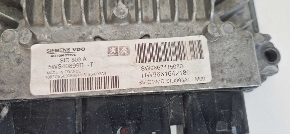 Sterownik silnika ford citroen peugeot 5ws40899b-t