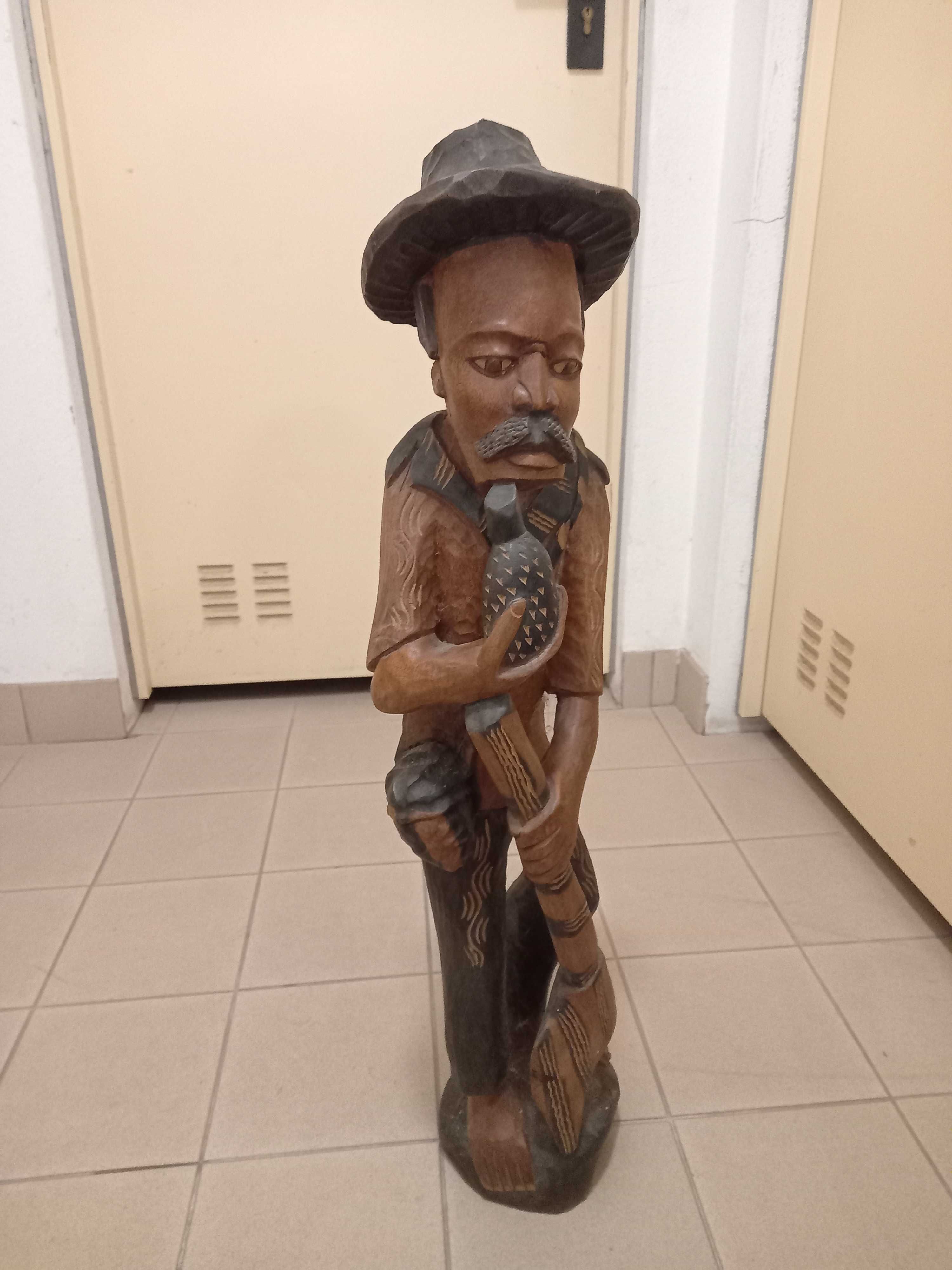 Peça/Estátua Tribal de Decoração