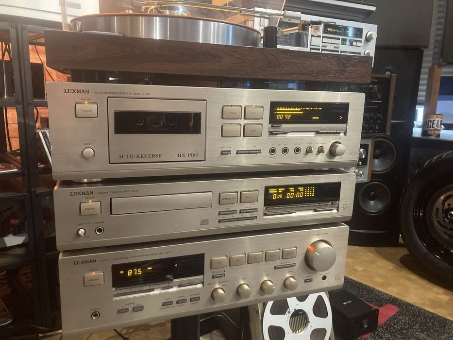 Retrospekcja Zestaw Audio luxman stan Gabinetowy - Gwarancja