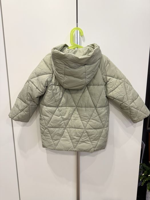 Зимова куртка пальто Zara пуховик 116 розмір